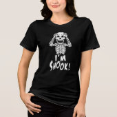Shook to the Bone: Spooky Vibes Only! Tri-Blend Shirt (Vorderseite)