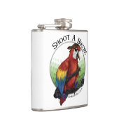 Shoot A Birdie Golf Ball Flask Flachmann (Rechts)