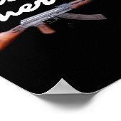 Shoot America Trump Bulletproof Trump 2024 Poster (Ecke)