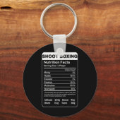Shoot Boxing Nutrition Fakten Schlüsselanhänger (Vorderseite)
