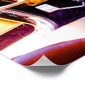 Shoot First Fotografy's Inside a Peterbilt 359 Poster (Ecke)