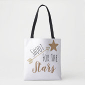 Shoot for Stars Book Lovers Tasche (Vorderseite)