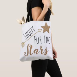 Shoot for Stars Book Lovers Tasche