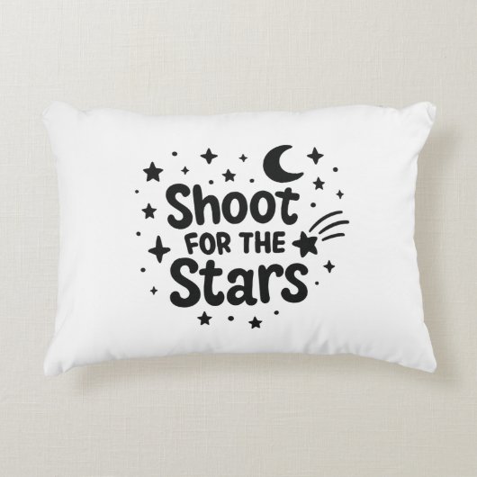Shoot for Stars Dekokissen (Vorderseite)