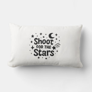 Shoot for Stars Lendenkissen