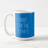 Shoot for Stars Sheep Motivierend Tasse (Links)
