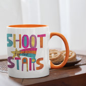 Shoot for Stars Tasse