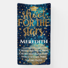 Shoot for the Stars Abschluss Cruise Door Banner