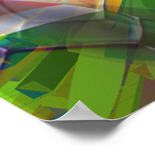 Shoot Goal Soccer Poster (Ecke)