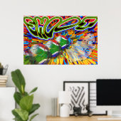 Shoot Goal Soccer Poster (Heimbüro)