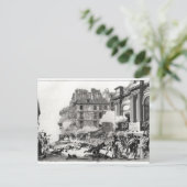 Shoot-out vor der Kirche St. Roch in Paris Postkarte (Stehend Vorderseite)