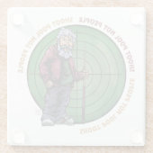 Shoot Pool Nicht Leute Bitte Glasuntersetzer (Rückseite)