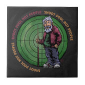 Shoot Pool Nicht Menschen Fliese (Vorderseite)