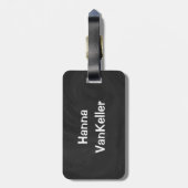 Shoot Pool Nicht Menschen Gepäckanhänger (Rückseite vertikal)