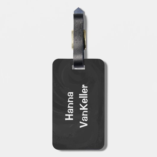 Shoot Pool Nicht Menschen Gepäckanhänger (Rückseite vertikal)