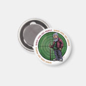 Shoot Pool Nicht Menschen Magnet (Vorderseite/Rückseite)