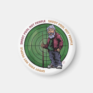 Shoot Pool Nicht Menschen Magnet