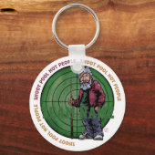 Shoot Pool Nicht Menschen Schlüsselanhänger (Vorderseite)