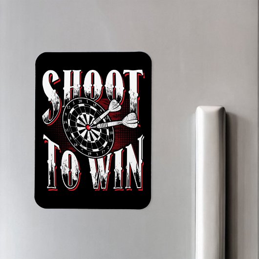 Shoot to Win - Dart League Champion Magnet