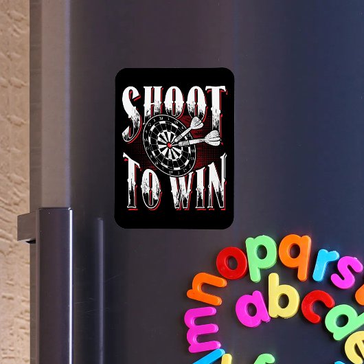 Shoot to Win - Dart League Champion Magnet