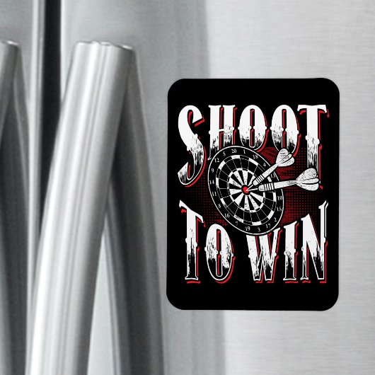 Shoot to Win - Dart League Champion Magnet