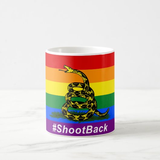 #ShootBack Tasse (Mittel)
