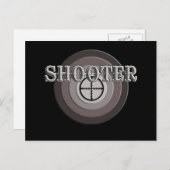 Shooter Postkarte (Vorne/Hinten)