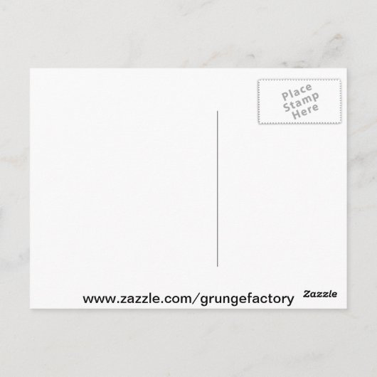 Shooter Postkarte (Rückseite)