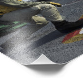 Shooters an Bord der USS George HW Bush Fotodruck (Ecke)