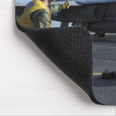 Shooters an Bord der USS George HW Bush Mousepad (Ecke)
