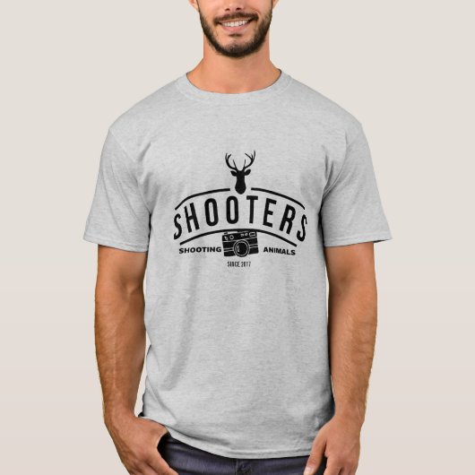 Shooters - Funny Fotografy Design T-Shirt (Vorderseite)