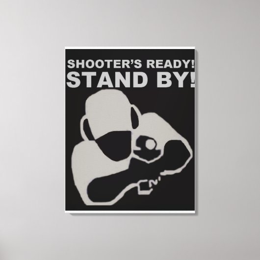 Shooter's Ready Leinwand Poster (Vorderseite)