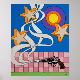 "Shootin Starz" Druck Poster