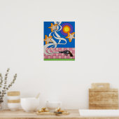 "Shootin' Starz" drucken Poster (Küche)