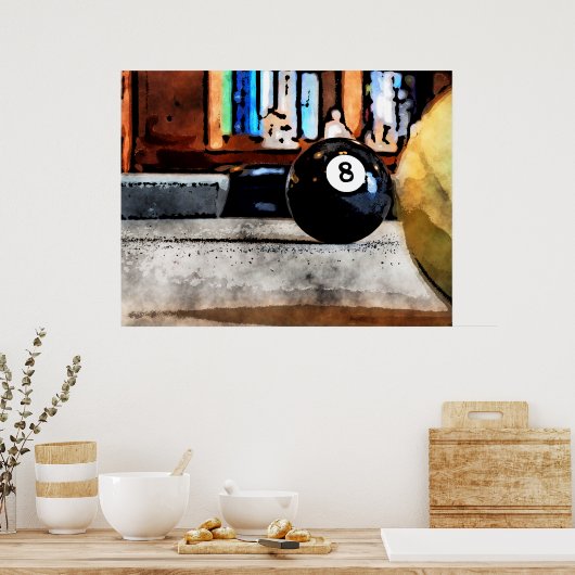 Shooting for Aight Ball Poster (Küche)