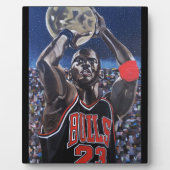 Shooting for the Moon Painting by Alfred Fox Fotoplatte (Vorderseite)