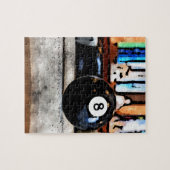 Shooting für den Achtball Puzzle (Horizontal)