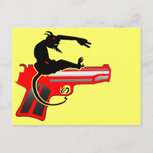 Shooting Hero Postkarte