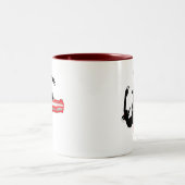 Shooting Hero Zweifarbige Tasse (Mittel)