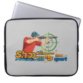 Shooting Sports | Notebook-Sieb 15" Laptopschutzhülle (Vorderseite)