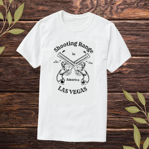 Shooting Sports Range Las Vegas Nevada Vintag T-Shirt
