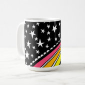 Shooting Star Fireball Comet Tasse (Vorderseite Links)