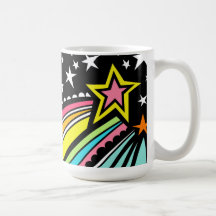 Shooting Star Fireball Comet Tasse