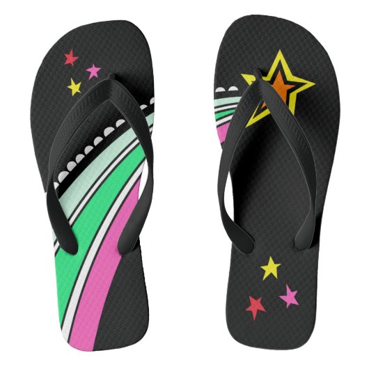 Shooting Star Flip Flops Beach Footwear Badesandalen (Fußbett)
