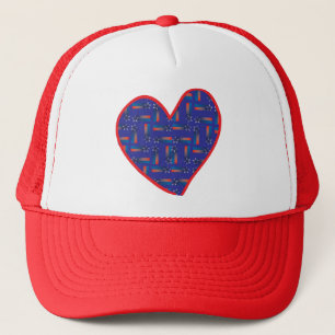 Shooting Star Heart Truckerkappe