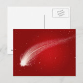 Shooting Star Postcard #3 - Horizontal Postkarte (Vorne/Hinten)