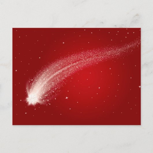 Shooting Star Postcard #3 - Horizontal Postkarte (Vorderseite)