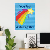 Shooting Star Poster (Heimbüro)