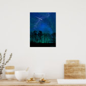 Shooting Star Poster (Küche)