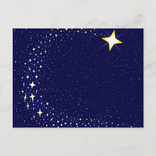 Shooting Star Postkarte (Vorderseite)